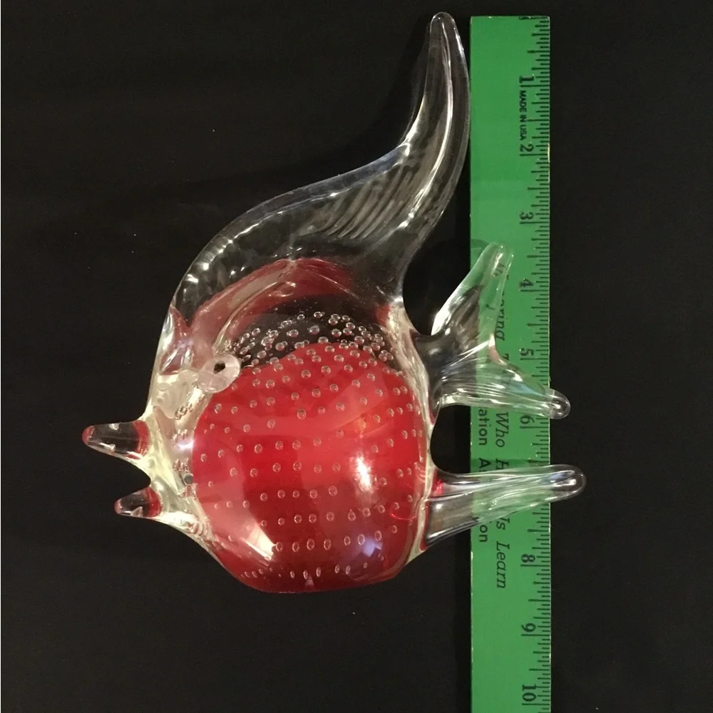 VINTAGE ART GLASS FISH - Picture 5 of 5